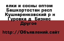 елки и сосны оптом - Башкортостан респ., Кушнаренковский р-н, Гуровка д. Бизнес » Другое   